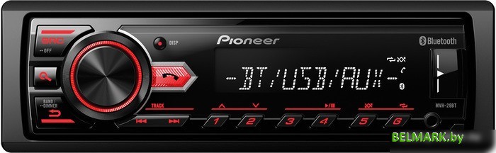 USB-магнитола Pioneer MVH-29BT - фото