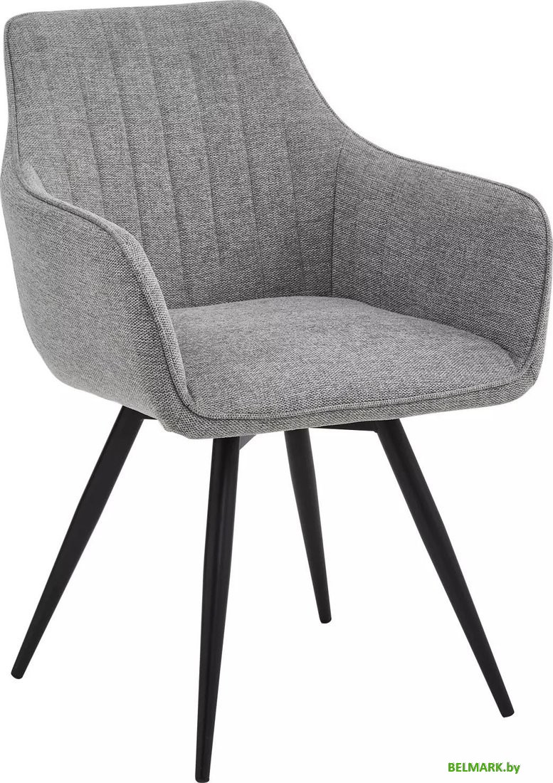 Стул с подлокотниками Signal Ballo Brego 31 (светло-бежевый/черный) - фото