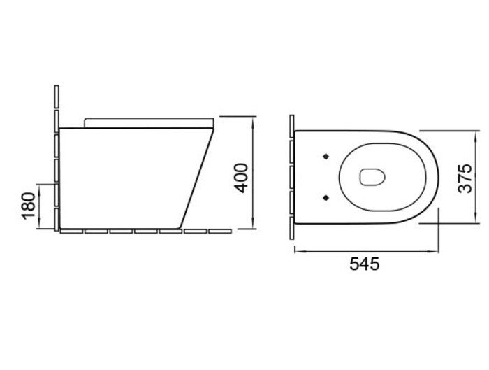 Унитаз приставной SantiLine SL-5020MB - фото2