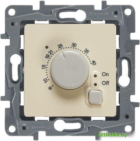 Терморегулятор Legrand Etika 672330 (слоновая кость) - фото