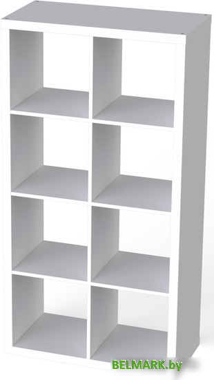 Стеллаж Mio Tesoro Фора 8 (белый) - фото