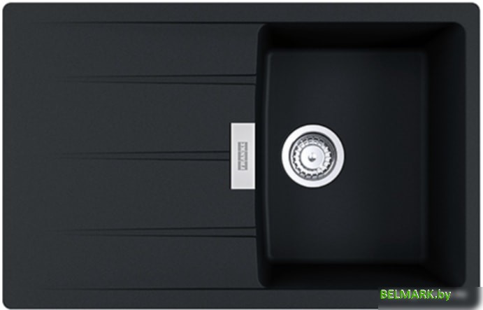 Кухонная мойка Franke Centro CNG 611/211-78 Fragranite 114.0639.689 (оникс) - фото