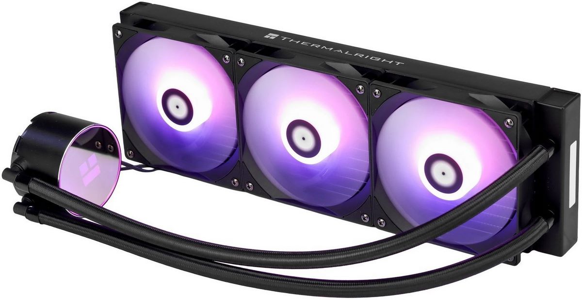 Система жидкостного охлаждения для процессора Thermalright Frozen Magic 360 V2 ARGB (черный) - фото
