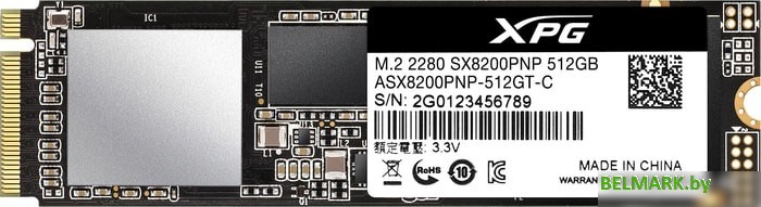 SSD A-Data XPG SX8200 Pro 512GB ASX8200PNP-512GT-C - фото2
