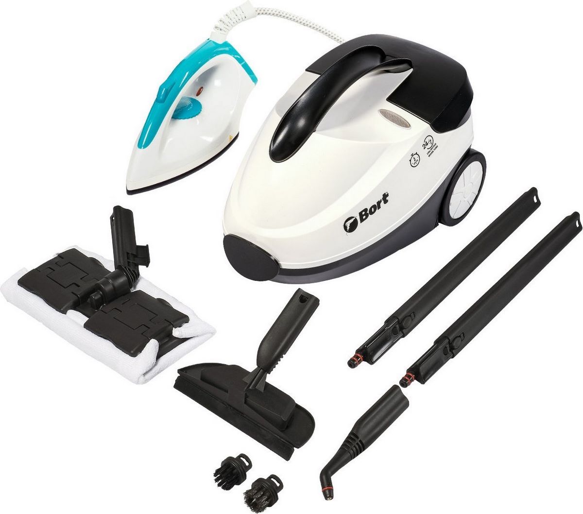 Отпариватель-пароочиститель Bort BDR-2500-RR-Iron - фото