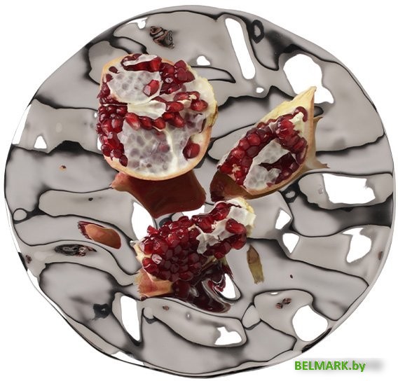 Декоративная тарелка Merry Bear Водяная Серебро 30001191 - фото