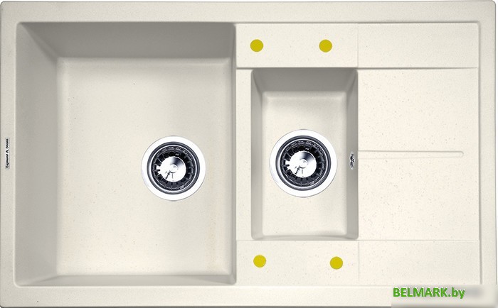 Кухонная мойка Zigmund & Shtain Rechteck 780.2 (каменная соль) - фото