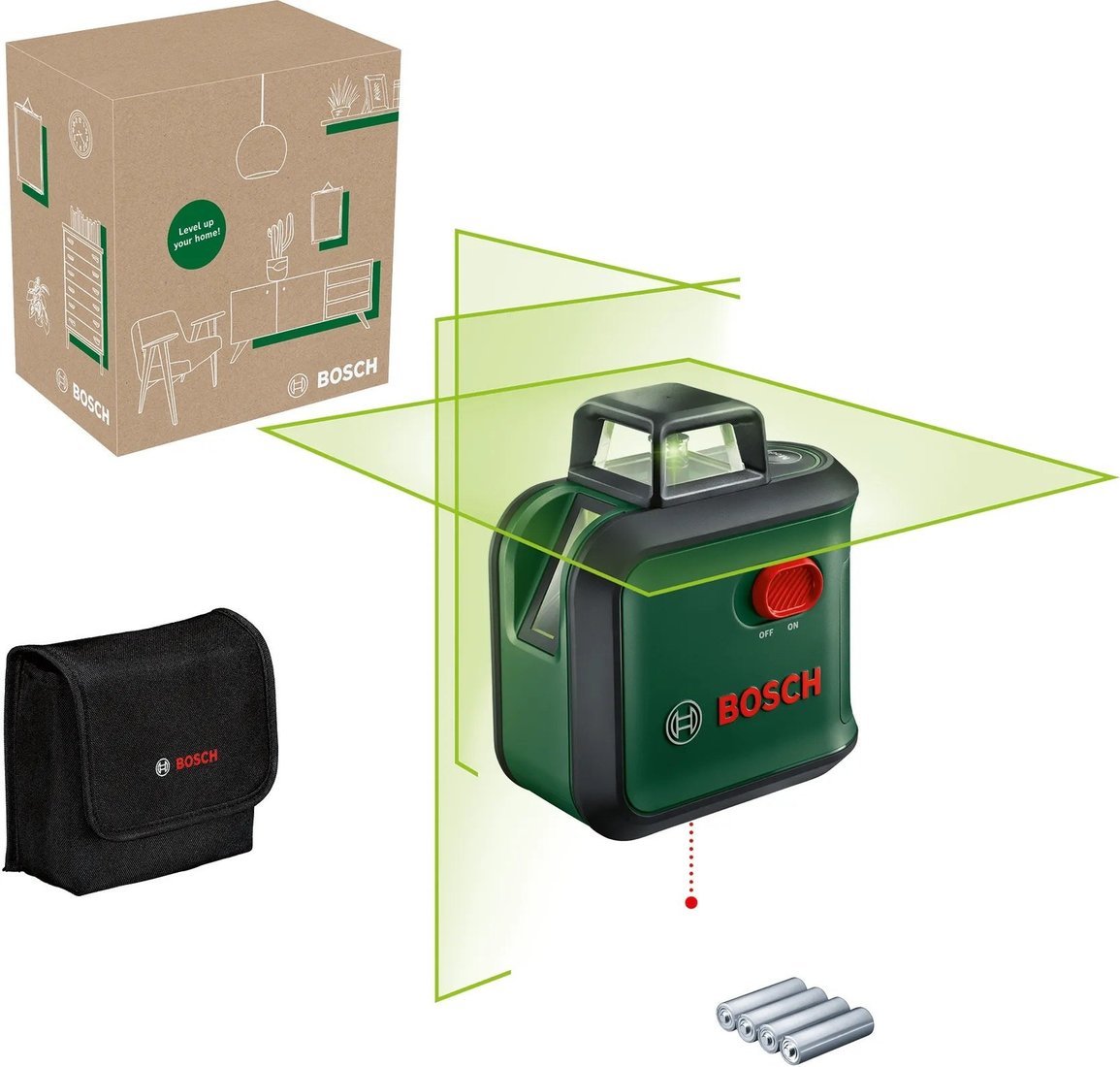 Лазерный нивелир Bosch AdvancedLevel 360 0603663BZ0 - фото