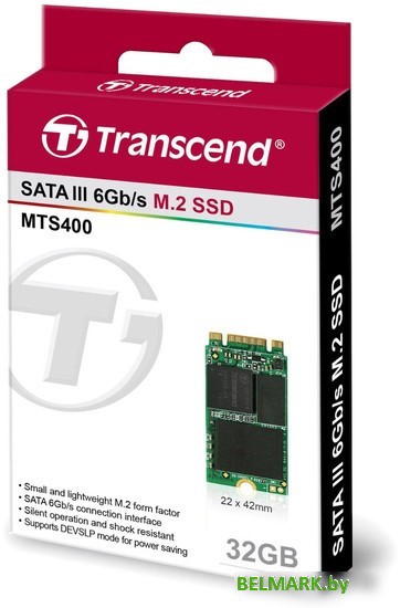 SSD Transcend MTS400 32GB TS32GMTS400S - фото2