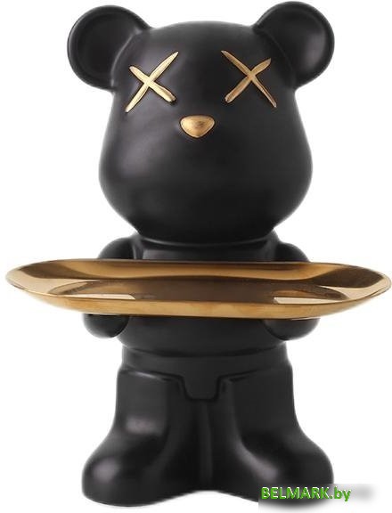 Статуэтка Merry Bear Home Decor Черное И Белое 30001207 - фото