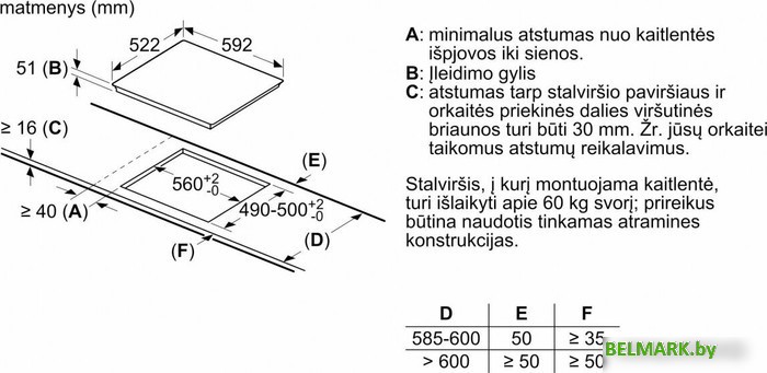 Варочная панель Bosch PUE612BB1J - фото2