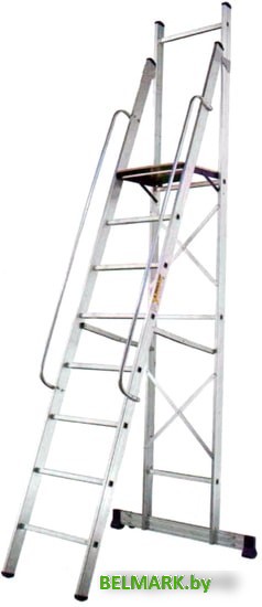 Лестница-помост Алюмет APE1403 (3 ступени) - фото