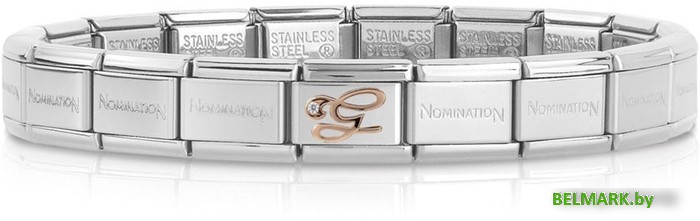 Звено для браслета NominatioN Буква G 430310/07 - фото2