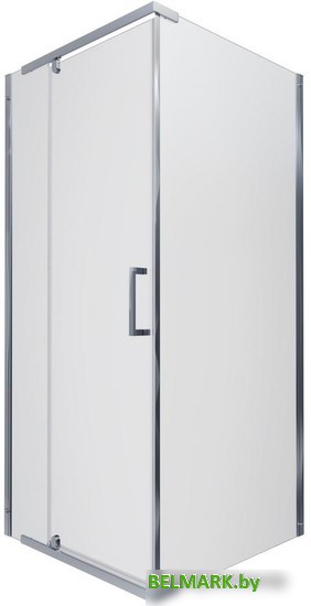 Душевой уголок Triton Терра Хром А1 90х90 без поддона (прозрачное стекло) - фото