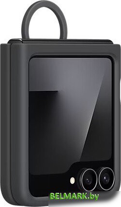 Чехол для телефона Samsung Silicone Case для Samsung Galaxy Z Flip6/Z Flip 7 SE (черный) - фото2