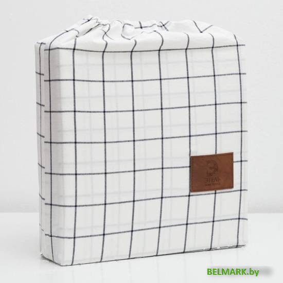 Постельное белье Этель Клетка 4627812 - фото2