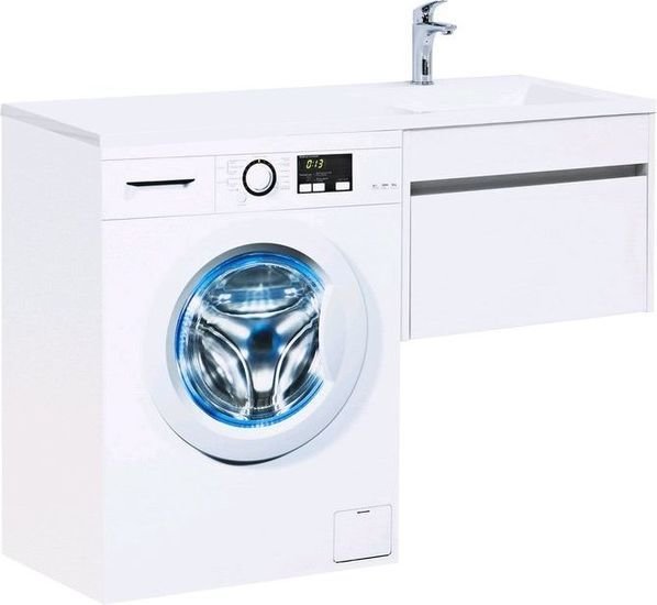 Aquanet Тумба с умывальником Токио 120 R 239213 - фото