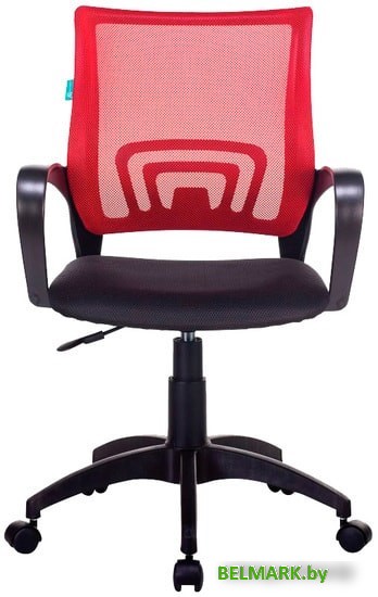 Кресло Бюрократ CH-695NLT (черный/красный) - фото2