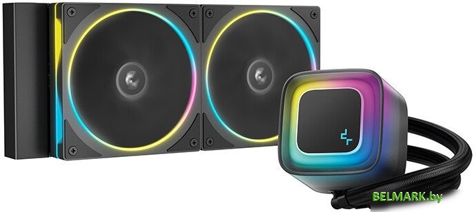 Система жидкостного охлаждения для процессора DeepCool LE240 PRO R-LE240PRO-BKAMMC-G-1 - фото