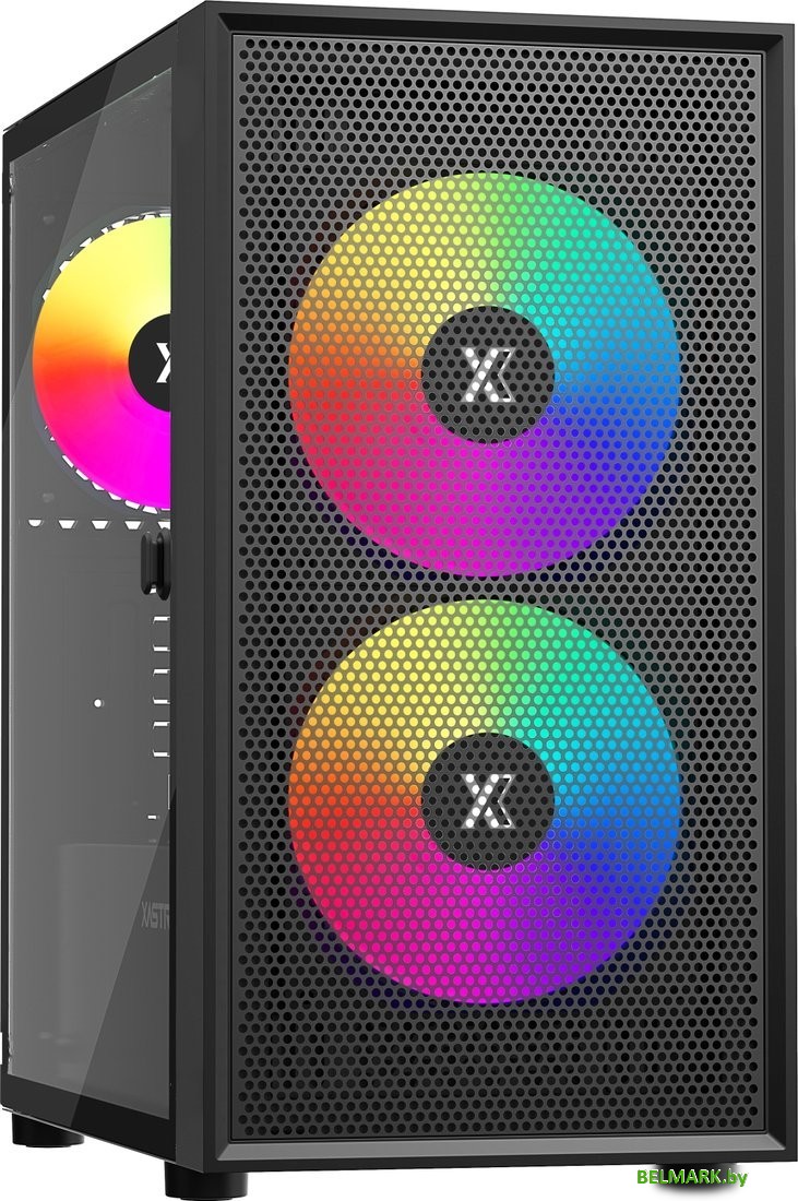 Корпус XASTRA A305M 3ARGB (черный) - фото2