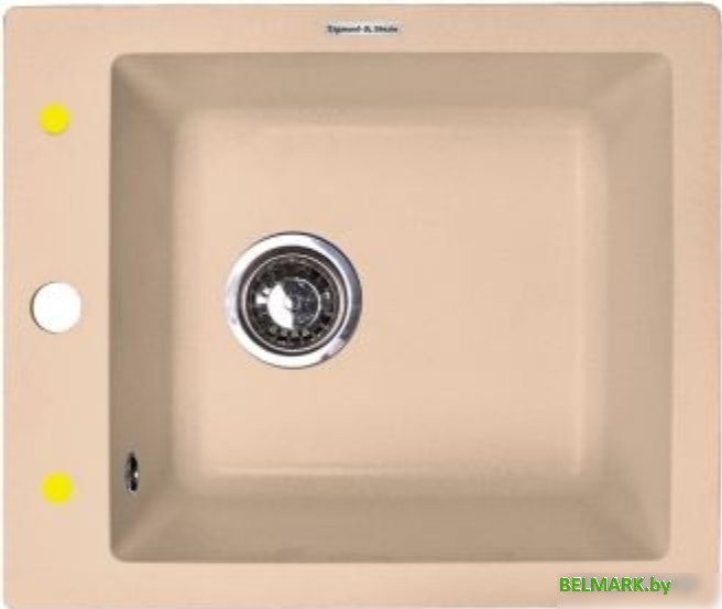 Кухонная мойка Zigmund & Shtain Platz 425 (топленое молоко) - фото