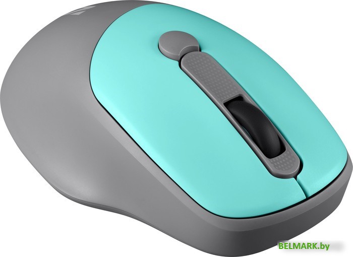 Мышь Defender Feam MM-296 (серый/мятный) - фото2