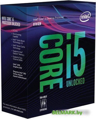 Процессор Intel Core i5-8600K (BOX, без кулера) - фото2