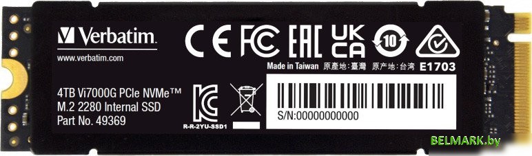 SSD Verbatim Vi7000G 4TB 49369 - фото