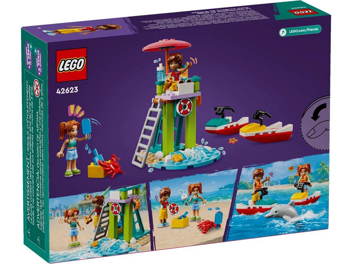 Конструктор LEGO Friends Пляжный водный скутер 42623 - фото2
