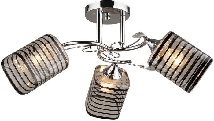 Люстра средней высоты Aitin Pro НПБ 02-3x60-101 N3695/3 (серебристый) - фото