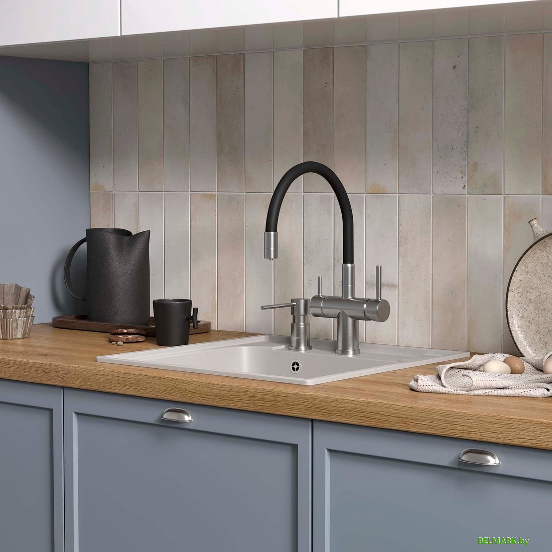 Кухонная мойка Reflexion Etude RF0353GR - фото2