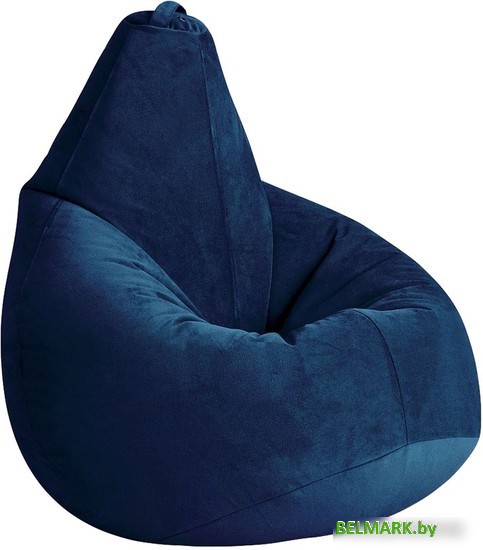 Кресло-мешок Kreslomeshki Груша L GV-110x80-MG (морская глубина) - фото