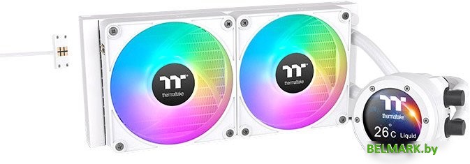 Жидкостное охлаждение для процессора Thermaltake TH280 V2 Ultra EX ARGB CL-W427-PL14SW-A - фото