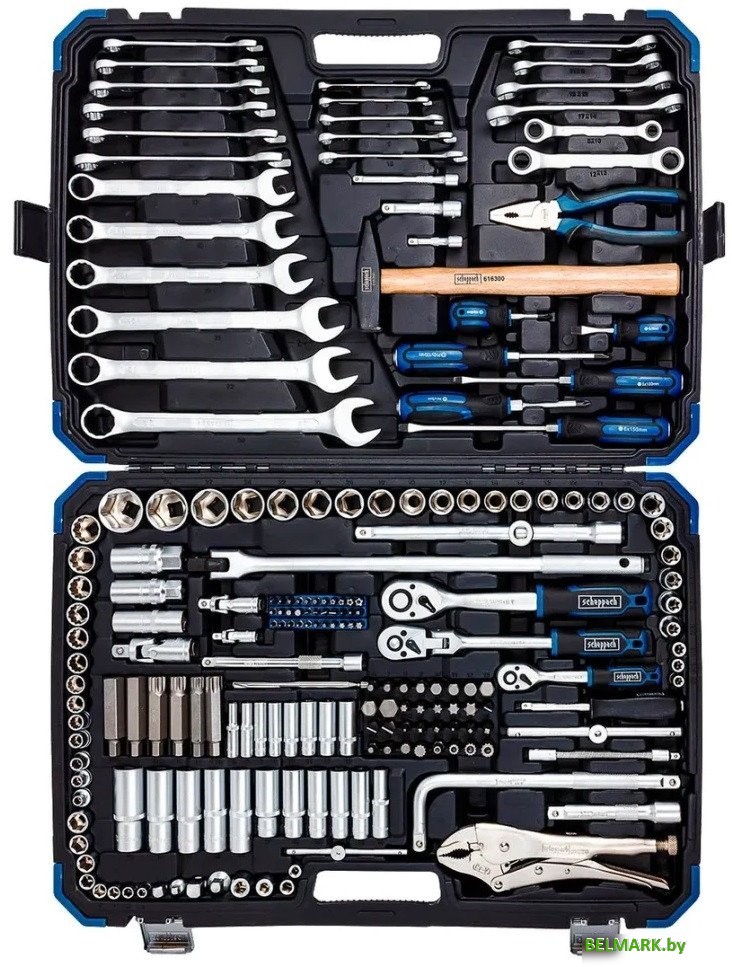 Универсальный набор инструментов Scheppach Sch-42022-5 (202 предмета) - фото