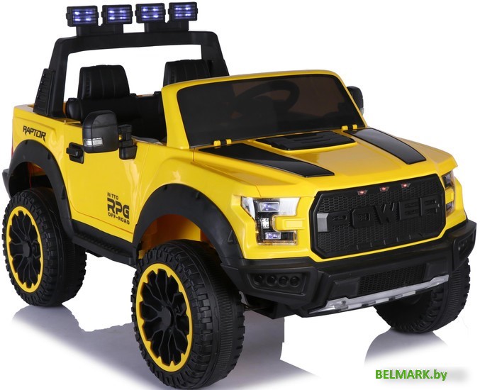 Электромобиль Sundays Power LS150-F (желтый) - фото