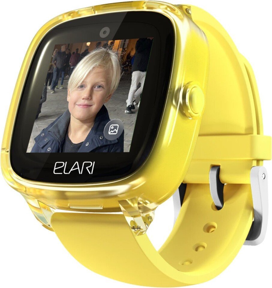 Детские умные часы Elari KidPhone Fresh 4G (желтый) - фото2
