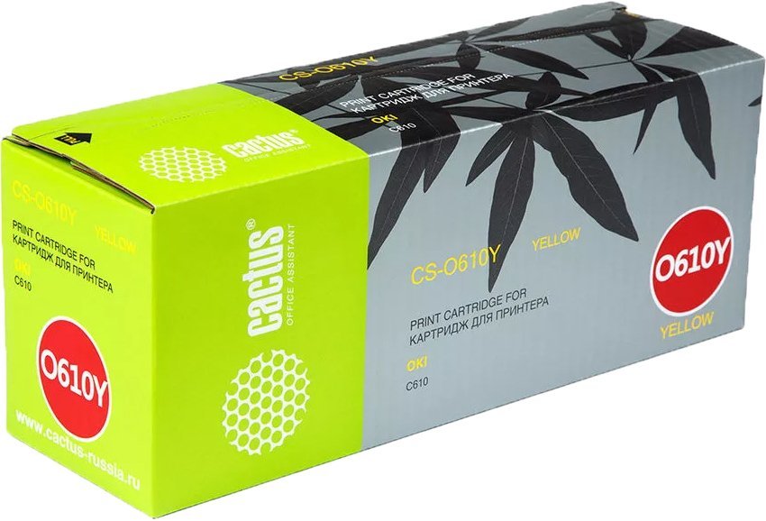 Картридж CACTUS CS-O610Y - фото