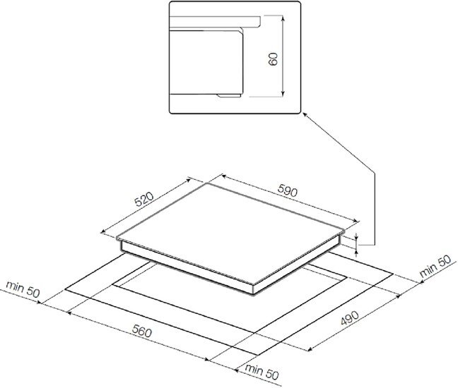 Варочная панель Graude IK 60.0 KEL - фото2