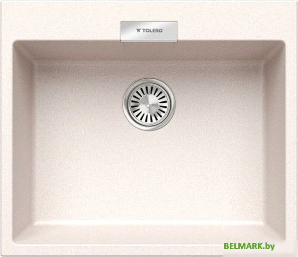 Кухонная мойка Polygran Tolero 580 (кремовый) - фото