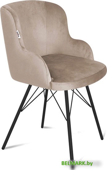 Стул Sheffilton SHT-ST39/S37 (латте/черный муар) - фото