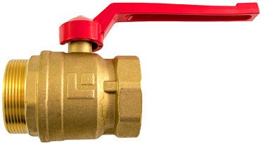 Ci Кран шаровой 11Б27П1 ШГ рычаг 50 [ТТ000009592] - фото