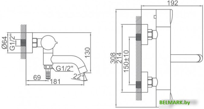 Смеситель Ledeme L3399 - фото2