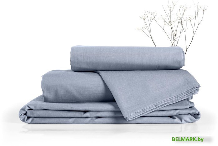 Постельное белье Нордтекс Verossa 200x220 776131 (Melange Indigo) - фото2