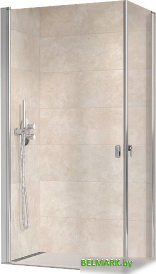 Душевой уголок Ravak Chrome CRV1+CRV1 100x100 (прозрачный/серебристый) - фото