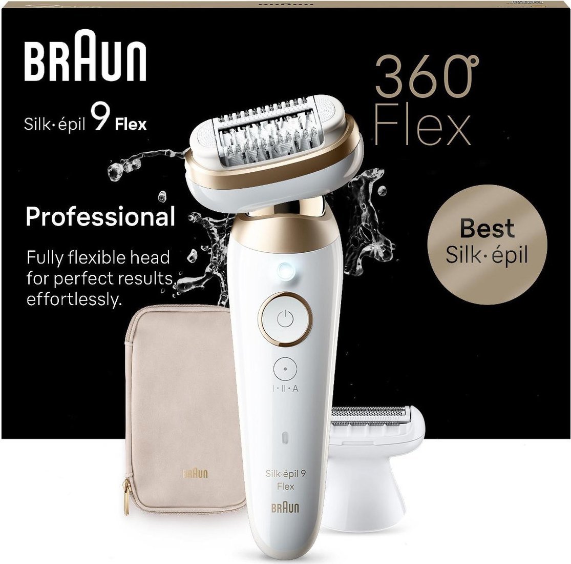 Эпилятор Braun Silk-epil 9 9-041 (золотой) - фото2