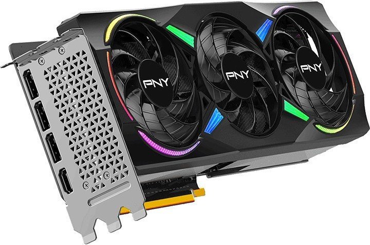 Видеокарта PNY GeForce RTX 5070 Ti ARGB EPIC-X RGB Overclocked Triple Fan VCG5070T16TFXXPB1-O - фото2