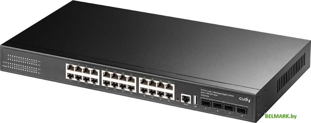 Управляемый коммутатор 3-го уровня Cudy GS5024S4 1.0 - фото2