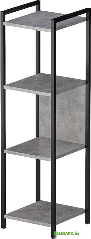 Стеллаж Макс Стайл СтМ-1220-F186ST9 (Egger бетон чикаго светло-серый F186 ST9) - фото