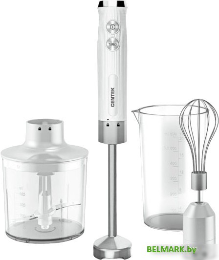Погружной блендер CENTEK CT-1349 (белый) - фото