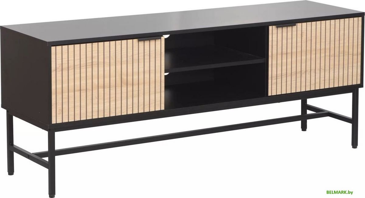 Тумба Signal MAGO RTV-1 (дуб/черный мат 150) - фото